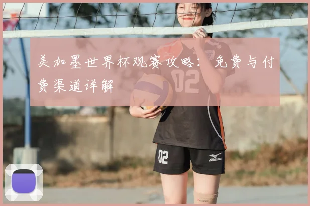 美加墨世界杯观赛攻略：免费与付费渠道详解